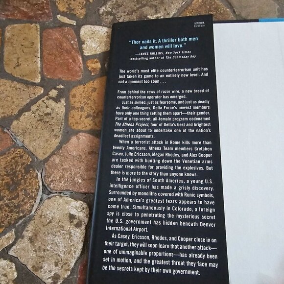 Brad Thor "The Athena Project" Hardcover Thriller, 10 in the Scot Harvath Series - Picture 3 of 6